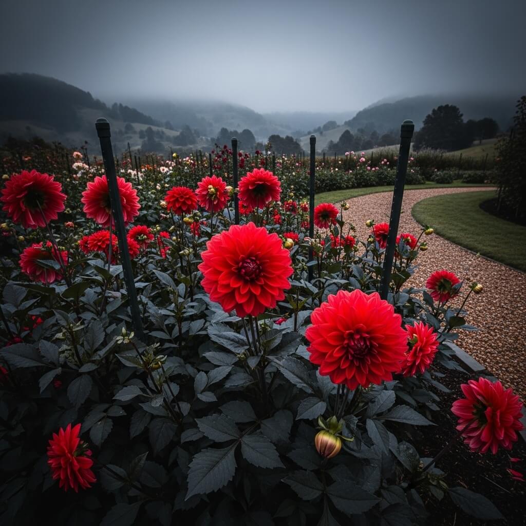 Top 15 Red Flowers to Grow for a Gorgeous Garden 13 Dahlias