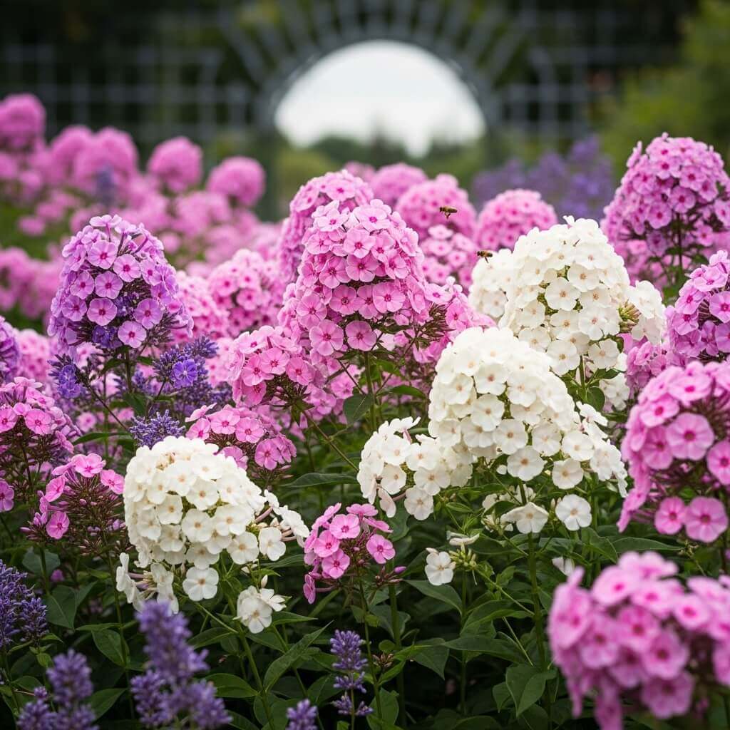 Garden Flowers That Attract Bees and Pollinators 14 Phlox-flowers