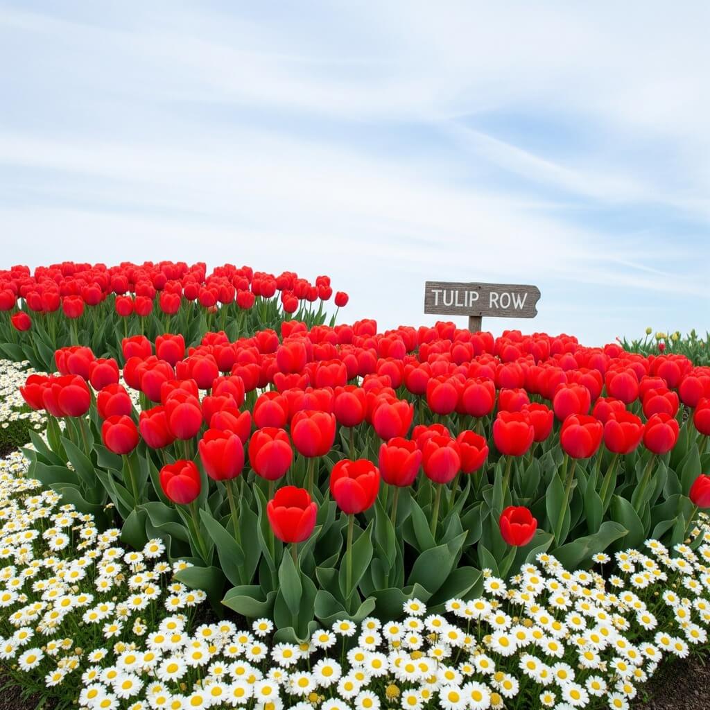 Top 15 Red Flowers to Grow for a Gorgeous Garden 4 Red Tulips