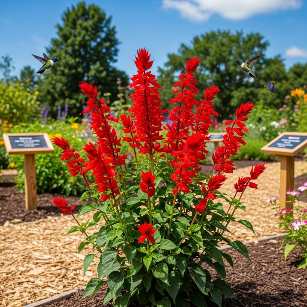 Top 15 Red Flowers to Grow for a Gorgeous Garden 10 Salvia