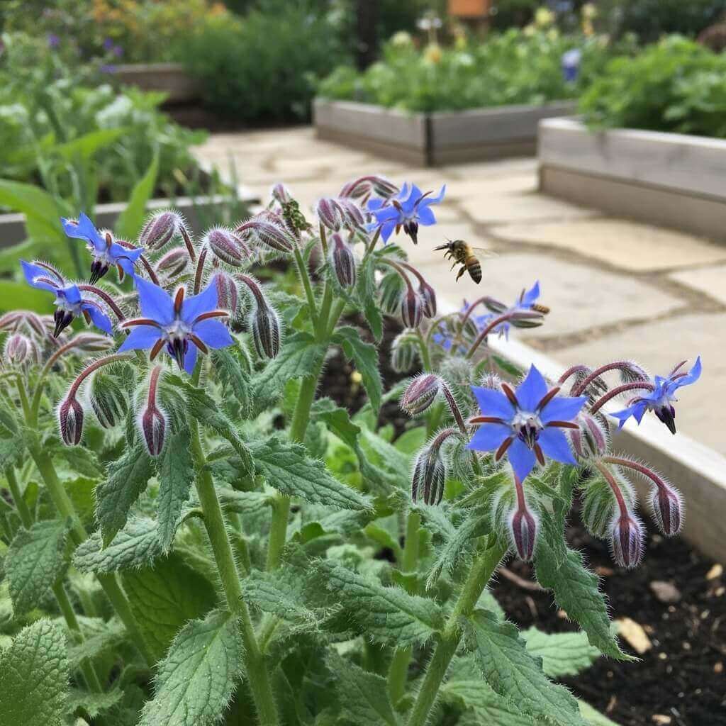 Best Edible Flowers to Grow in Your Garden 4 Borage