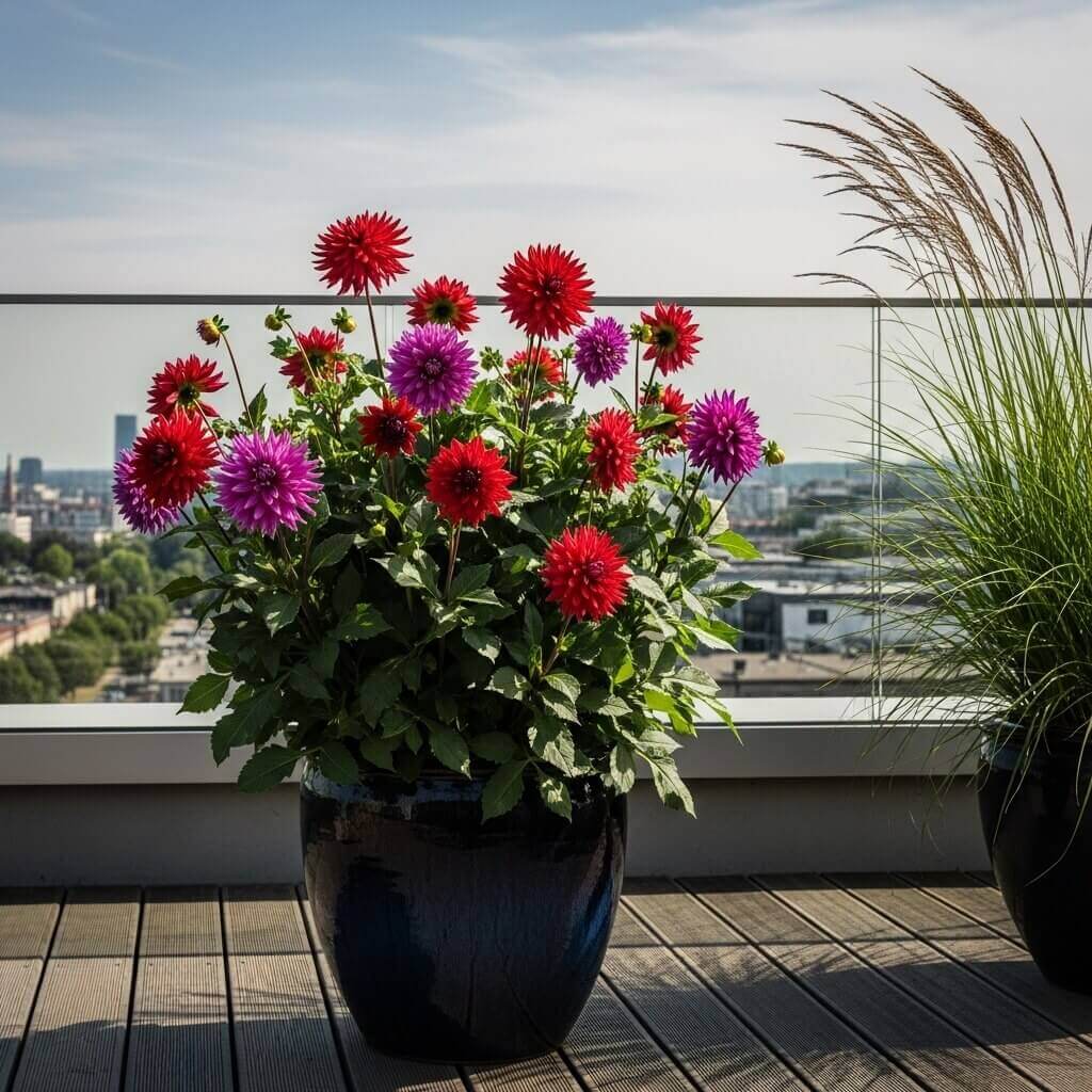 10 Garden Flowers That Thrive in Containers (and Look Stunning Too!) 11 Dahlias-The-Drama-Queens