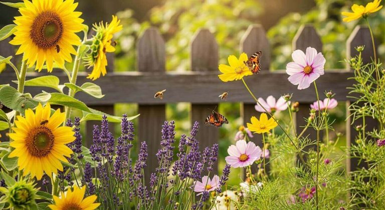 Garden-flowers-attract-bees