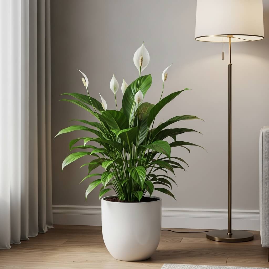 10 Best Indoor Flowers That Will Brighten Up Your Home Instantly 3 Peace Lily