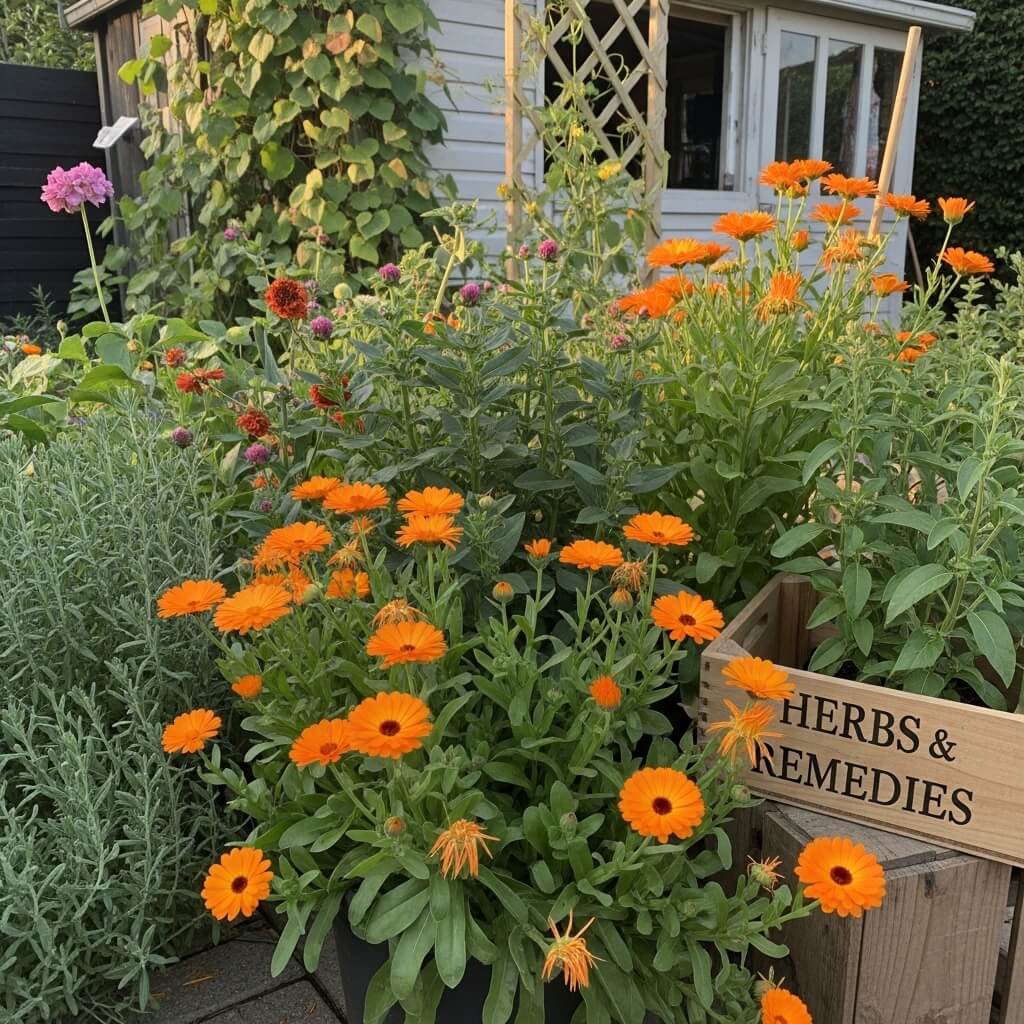 20 Beginner Friendly Flowers That Are Super Easy to Grow 7 calendula