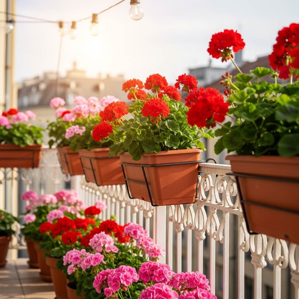 20 Beginner Friendly Flowers That Are Super Easy to Grow 14 Geraniums