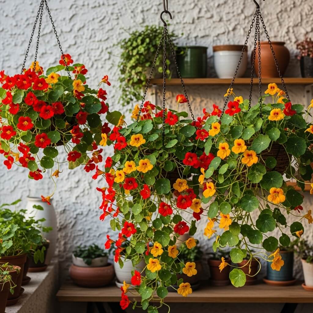 20 Beginner Friendly Flowers That Are Super Easy to Grow 4 nasturtiums