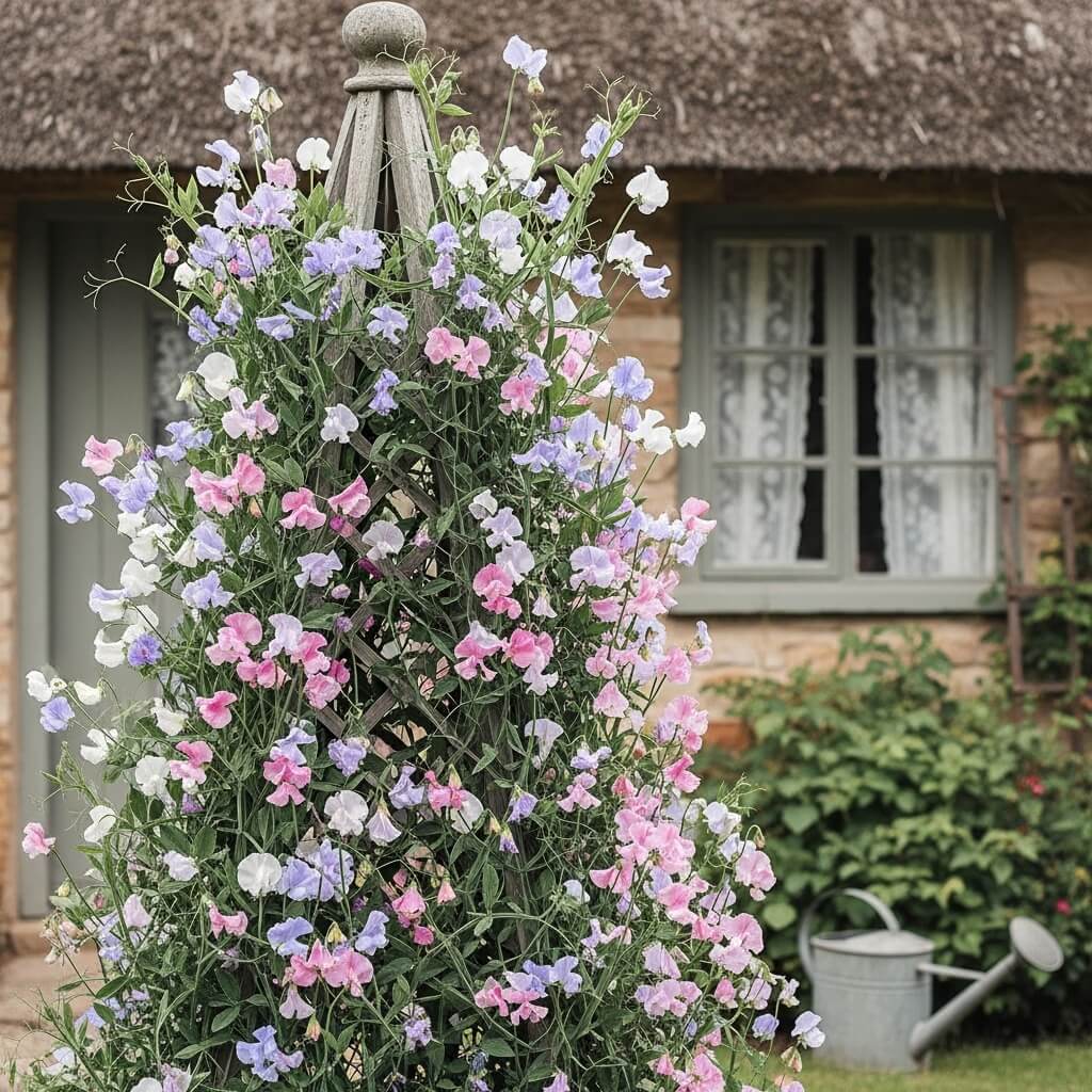 20 Beginner Friendly Flowers That Are Super Easy to Grow 18 Sweet Peas