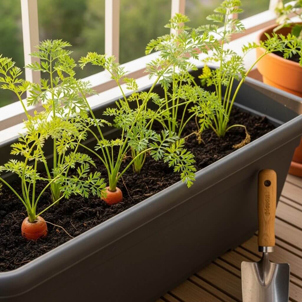 How to Grow a Balcony Vegetable Garden: 15 Edible Plants to Try for a Thriving Harvest 13 Carrots