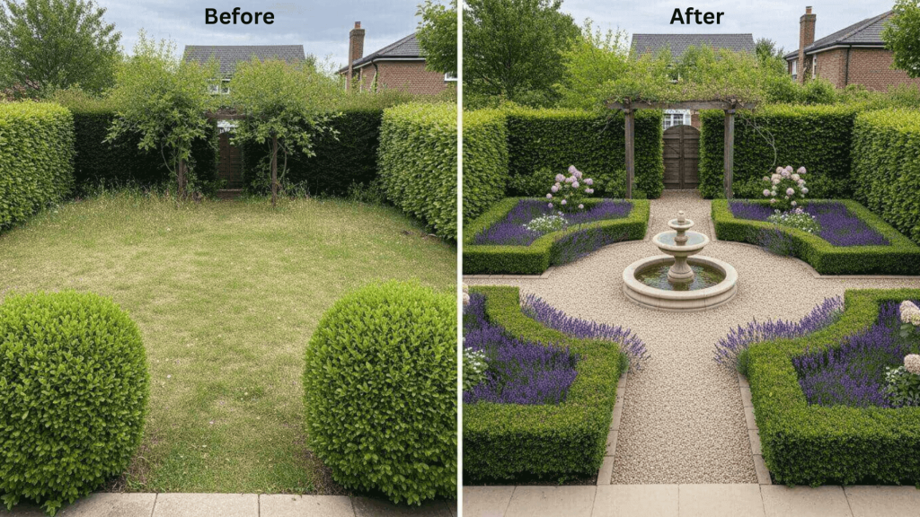 Before & After: 10 Jaw-Dropping Garden Projects That Completely Transformed your Space 3 Formal Potager