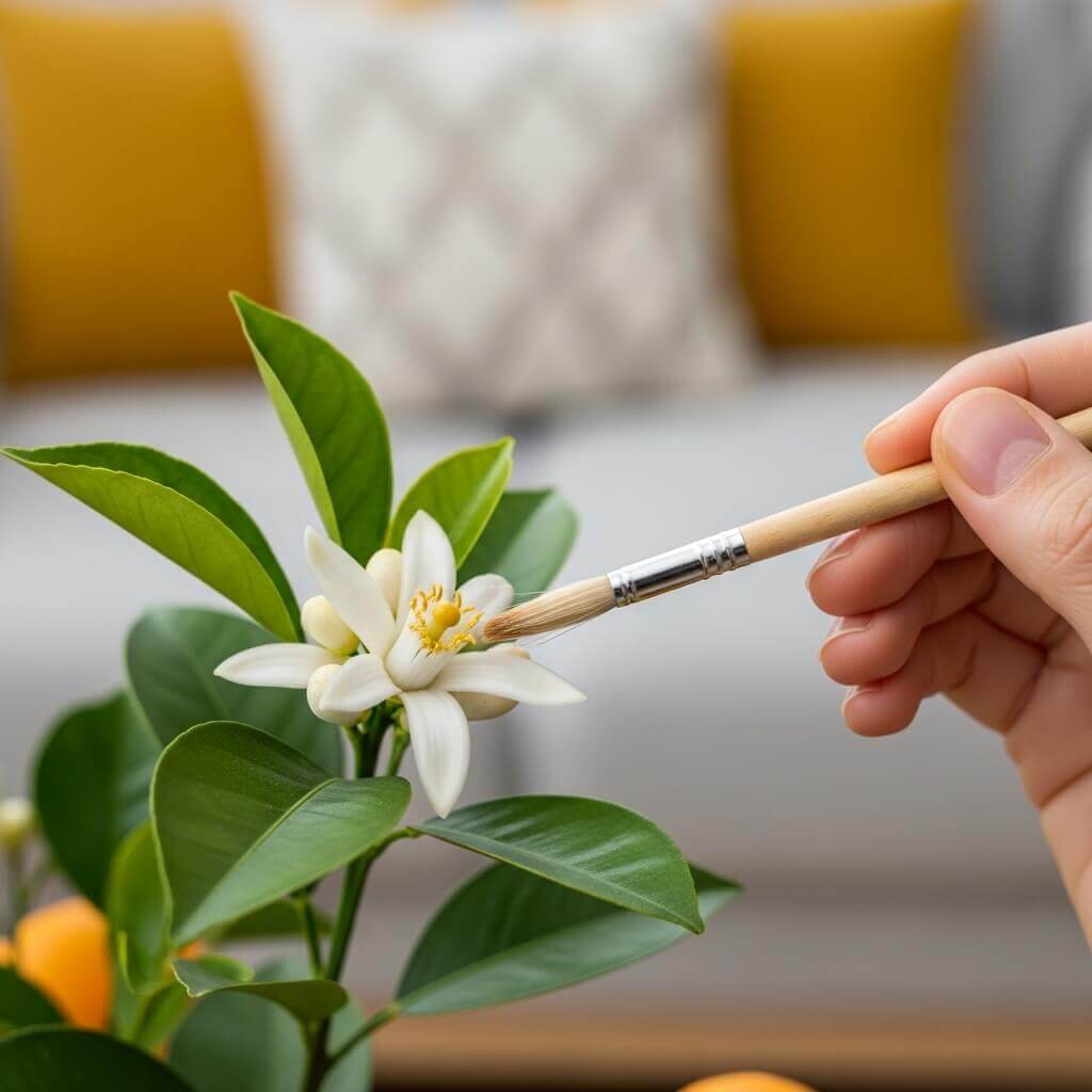 How to Grow Citrus Trees Indoors: Beginner’s Guide for a Lush, Fruity Home 6 Indoor Citrus Pollination