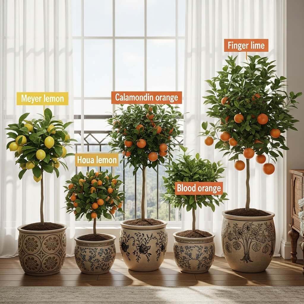 How to Grow Citrus Trees Indoors: Beginner’s Guide for a Lush, Fruity Home 2 Indoor Citrus Varieties