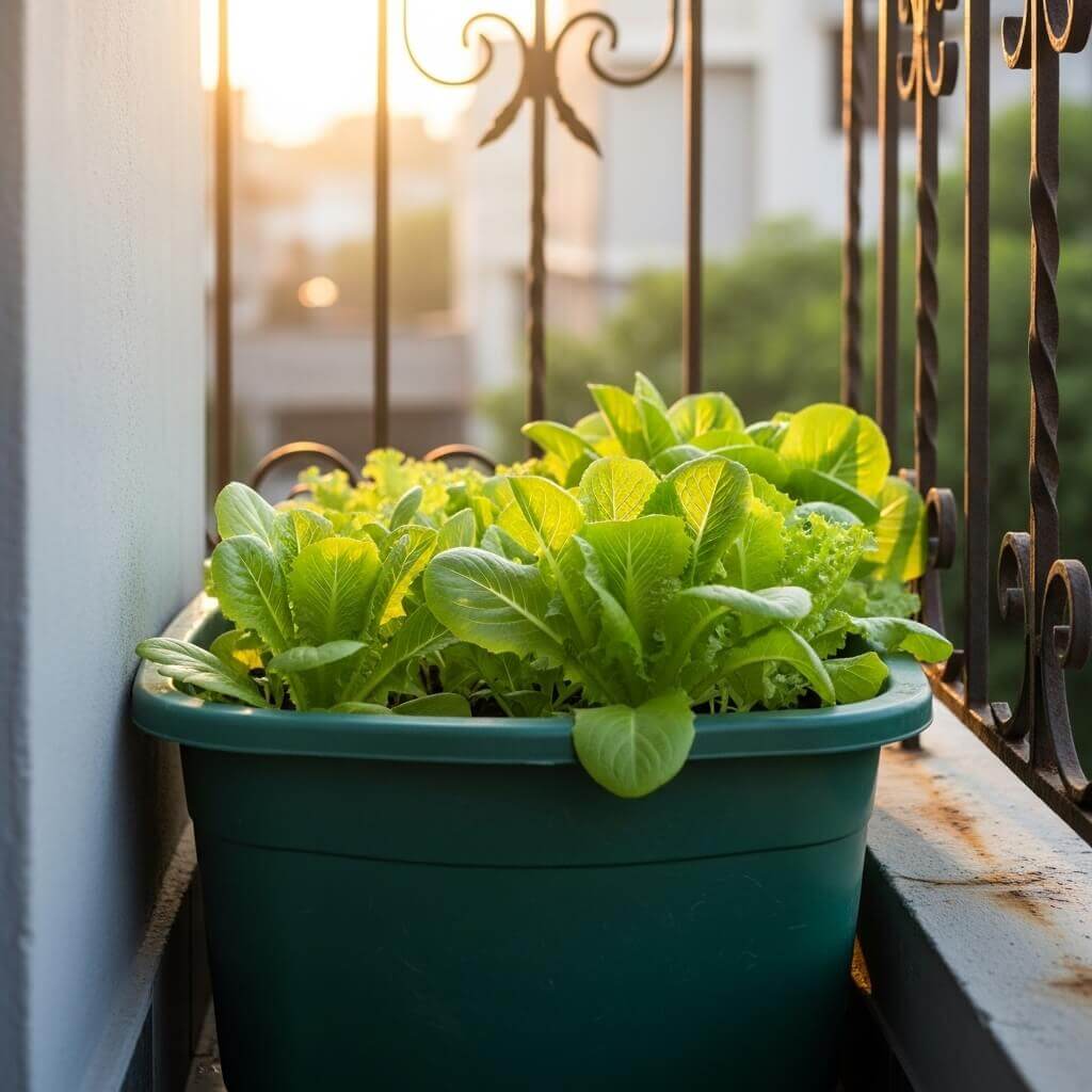 How to Grow a Balcony Vegetable Garden: 15 Edible Plants to Try for a Thriving Harvest 3 Lettuce