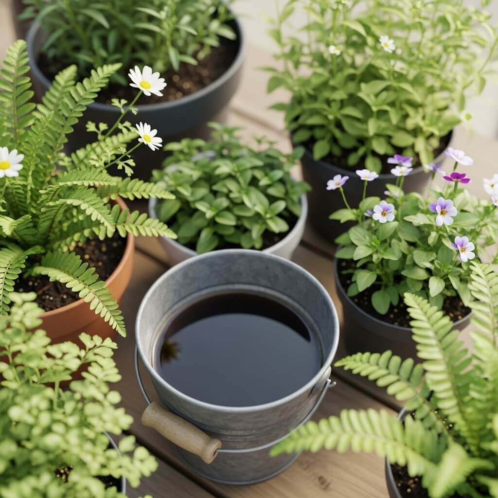 Brewed for the Earth: 10 Genius Coffee Grounds Tips for Natural Fertilizer 8 Liquid Fertilizer
