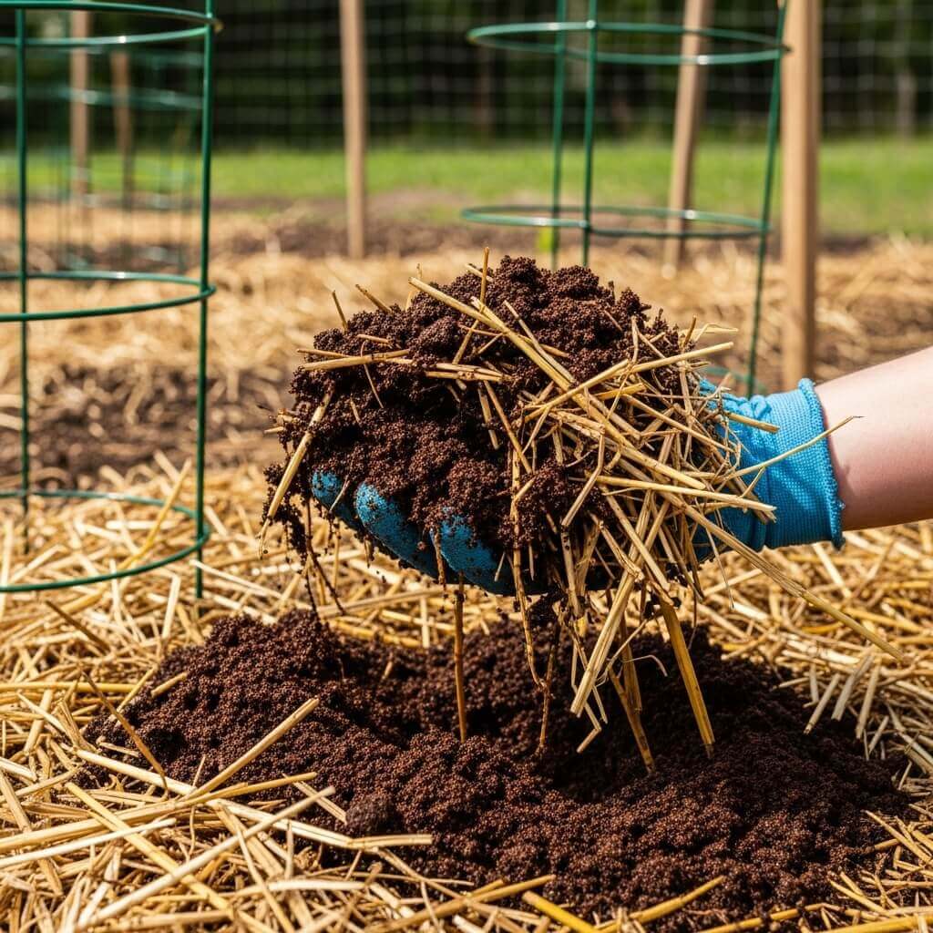 Brewed for the Earth: 10 Genius Coffee Grounds Tips for Natural Fertilizer 7 Mulch for Moisture