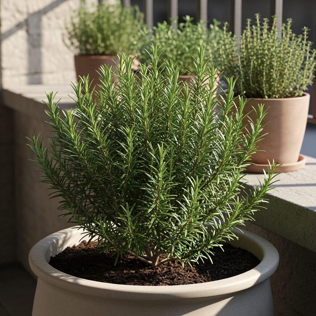 How to Grow a Balcony Vegetable Garden: 15 Edible Plants to Try for a Thriving Harvest 14 Rosemary