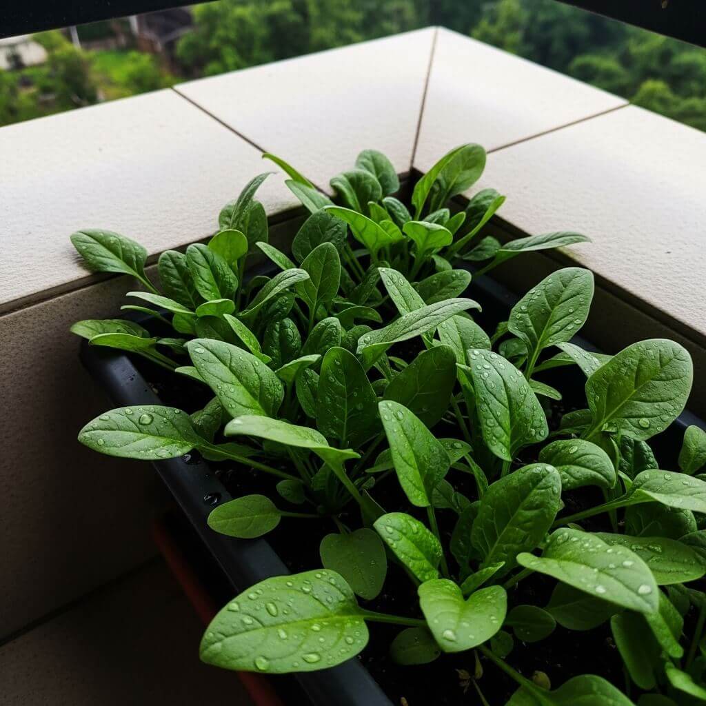 How to Grow a Balcony Vegetable Garden: 15 Edible Plants to Try for a Thriving Harvest 7 Spinach