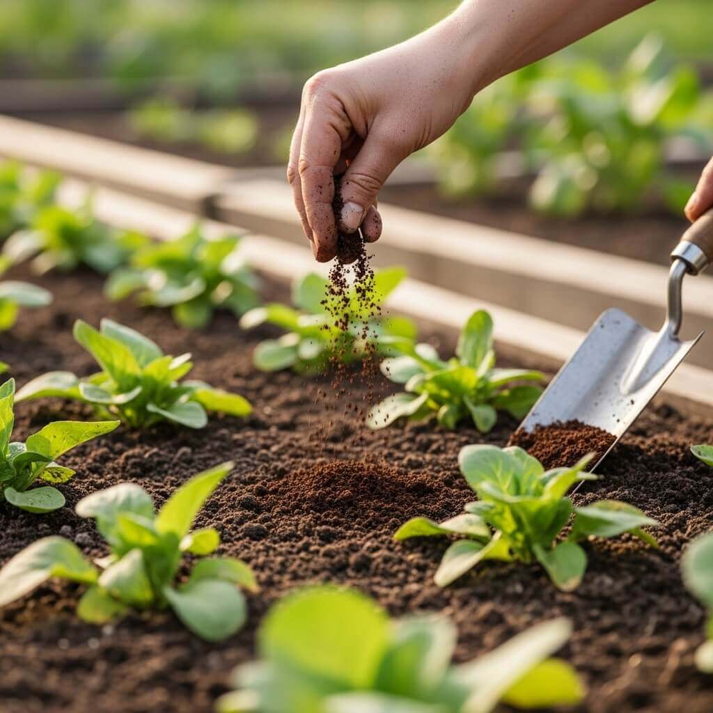 Brewed for the Earth: 10 Genius Coffee Grounds Tips for Natural Fertilizer 2 Sprinkle Coffee Grounds