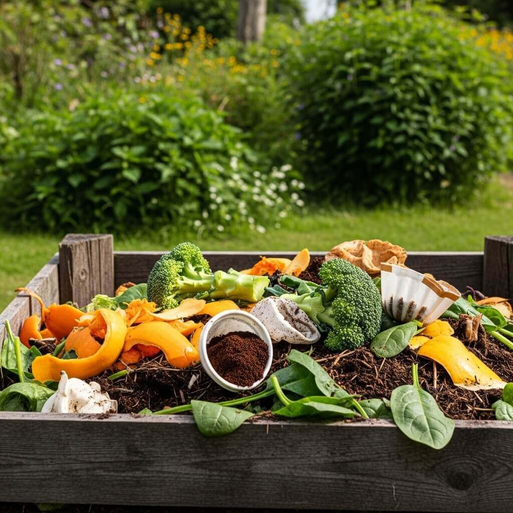 Brewed for the Earth: 10 Genius Coffee Grounds Tips for Natural Fertilizer 3 Supercharge-Your-Compost