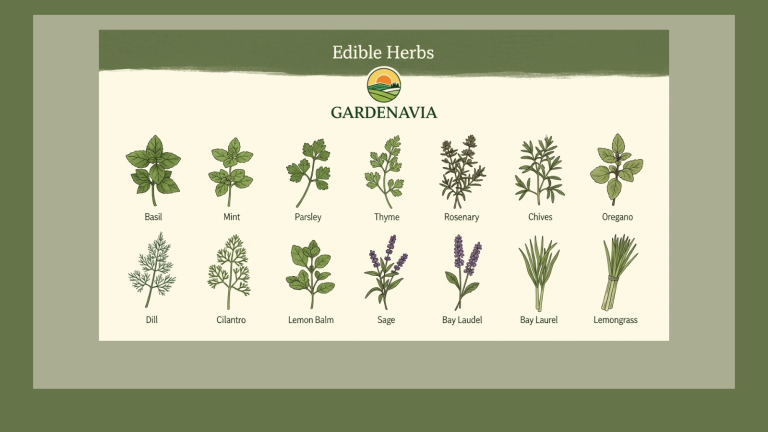 Top 15 Edible Herbs