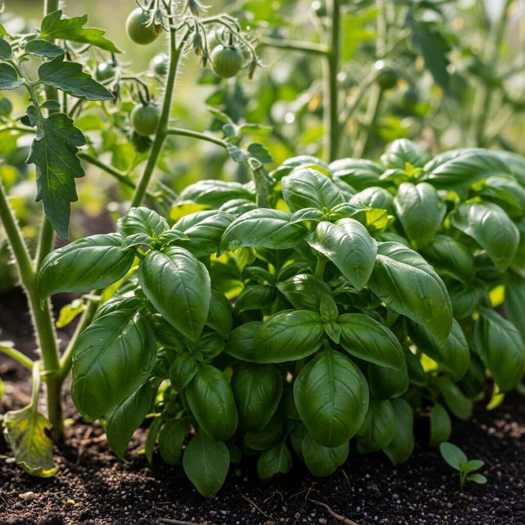 10 Best Plants for Bug Control: A Powerful Natural Pest-Repellent Chart for Your Garden 2 Basil