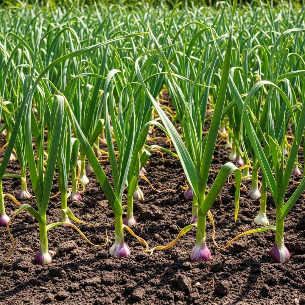 10 Best Plants for Bug Control: A Powerful Natural Pest-Repellent Chart for Your Garden 7 Garlic
