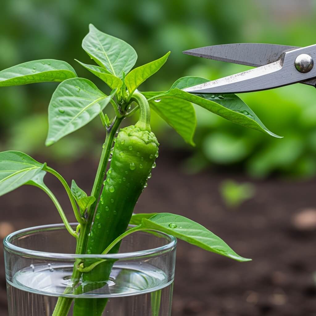 How to Clone Vegetables from Kitchen Scraps — No Seeds Needed 5 Pepper Cloning