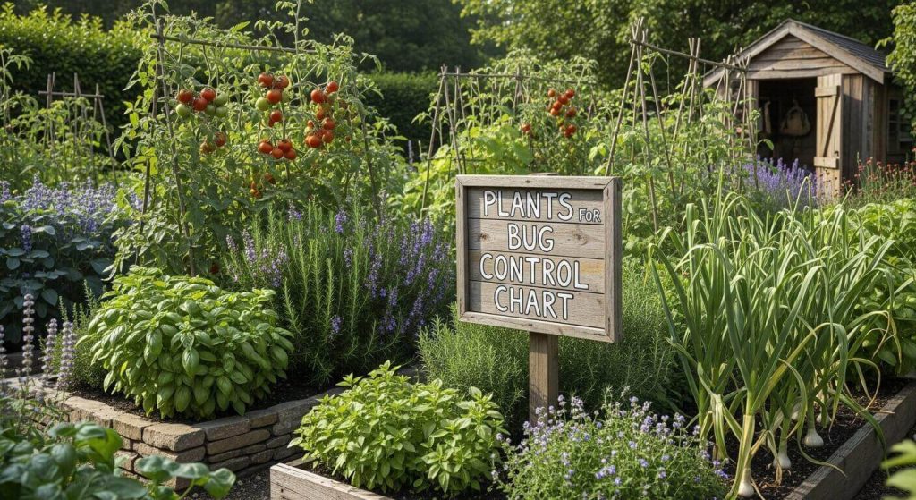 Plants for Bug Control Chart