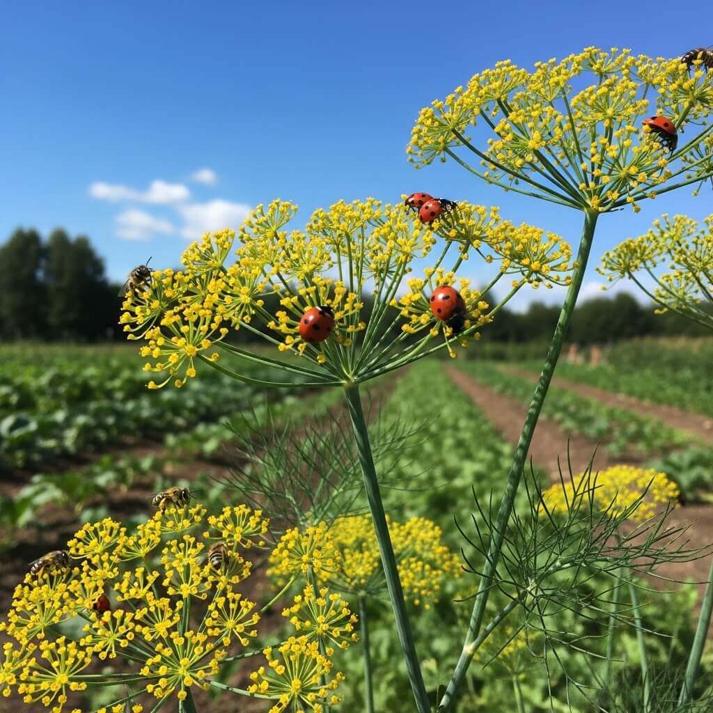 10 Best Plants for Bug Control: A Powerful Natural Pest-Repellent Chart for Your Garden 5 dill plant
